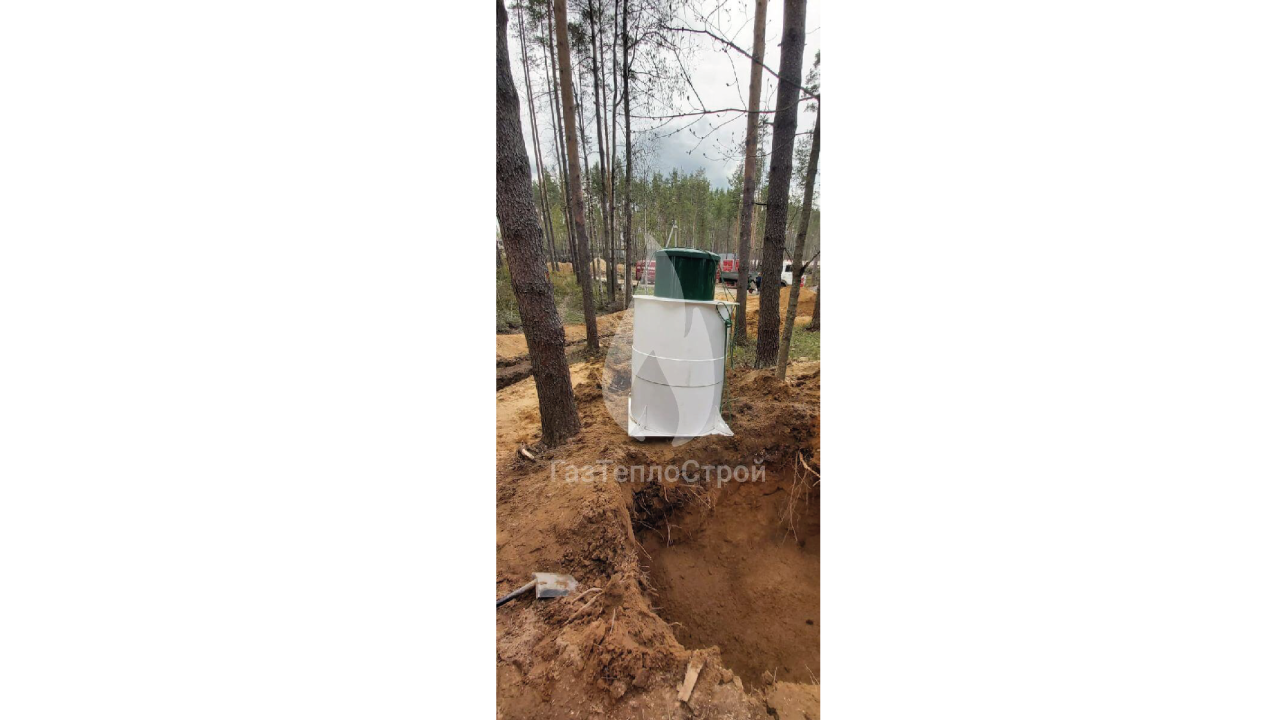 Септик Kolo Vesi 5 установка оборудования в загородном доме